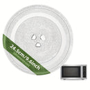 Bandeja Giratoria De Vidrio En Forma De Y De 9.6 Pulgadas / 24.5 Cm, Para Microondas, Repuesto Para LG, GE, Magic Chef, Hotpoint, Panasonic, Kenmore Y Varios Otros Modelos