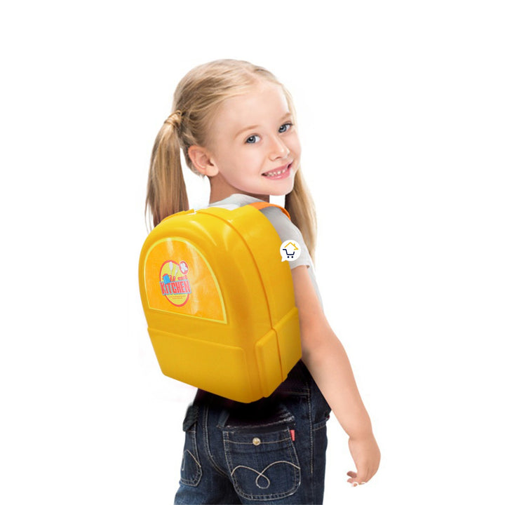 Cocina Maleta Chef Juguete 2 en 1 Didáctico Cocinero Niños 7F705