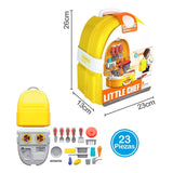 Cocina Maleta Chef Juguete 2 en 1 Didáctico Cocinero Niños 7F705