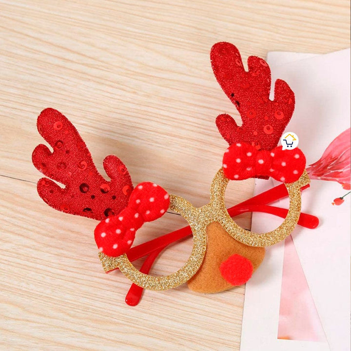 Gafas Navideñas Reno X4 Decorativas MJ010