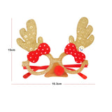 Gafas Navideñas Reno X4 Decorativas MJ010
