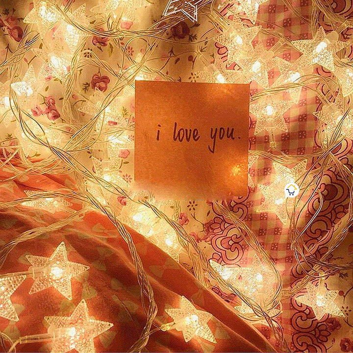 Luces Led Estrellas 3 Metros Extensión Cortina Luz Navidad Cálido ZE019CA