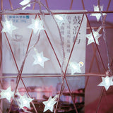 Luces Led Estrellas 3 Metros Extensión Cortina Luz Navidad Blanco ZE019B