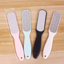 Exfoliador de Pies con Mango Ergonómico - Piedra Pómez Manual para Eliminar Pelos Muertos, 4 Colores (, Rosa, Azul Claro, Verde Menta) - Exfoliante de Plástico Duradero para Pies Suaves en Casa