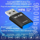 Conector AX900 WiFi 6 - Recepción de WiFi dual banda 2,4G y 5G USB, 802.11ax 900 Mbps, adaptador inalámbrico para Mac y PC, escritorio y portátil, adaptador de WiFi USB | Adaptador de WiFi dual banda | Tecnología 802.11ax