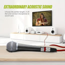 4 piezas de cable XLR 10.67 metros/6.1 metros/4.57 metros, cable DMX balanceado macho a hembra, adecuado para micrófonos, estaciones de radio, iluminación escénica, material de cobre libre de oxígeno, cable para vlogs y grabación con cubierta PVC, modelo