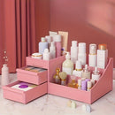 Organizador de Cajón Práctico y de Gran Capacidad para Cosméticos y Cuidado de la Piel - Solución de Almacenamiento Ajustable y Multiusos para Esenciales de Baño