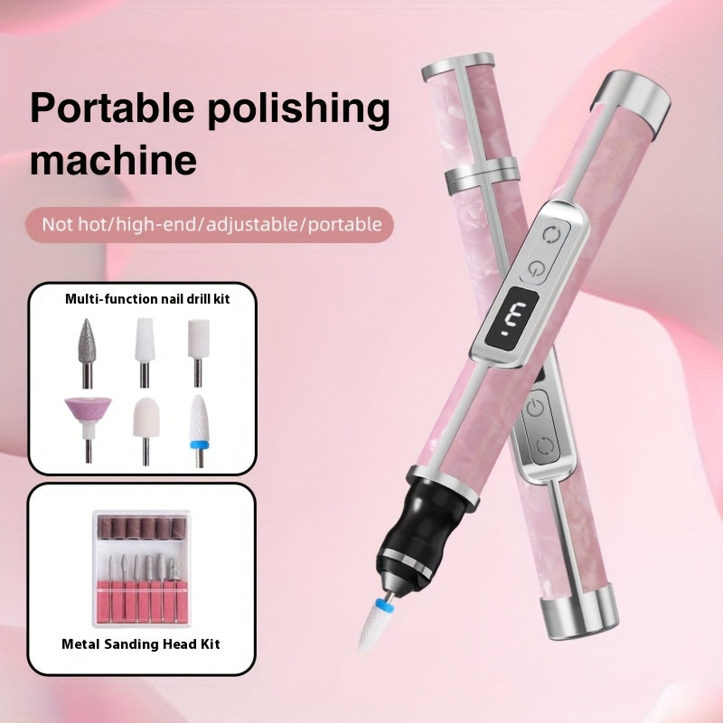 Kit de Quitaesmalte en Gel, Perfecto para Dar Forma y Alisar Uñas – Regalo Ideal para Mujeres, Esencial Portátil para Viajes