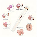 Limas de Uñas Eléctricas Portátil Profesional - 5 Accesorios Incluidos, Recargable USB con Luz LED y Velocidad Ajustable, Ideal para Manicura y Cuidado de Uñas
