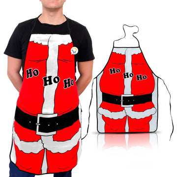 Delantal Navideño Cocina Chef Papá Noel Navidad DNC01