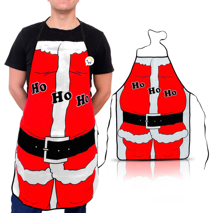 Delantal Navideño Cocina Chef Papá Noel Navidad DNC01