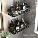 Estante de ducha de gran capacidad para pared, sin necesidad de taladrar, ideal para baños y cocinas, ahorrador de espacio, fácil de instalar, para almacenar artículos de tocador, cosméticos y otros, caddies de ducha.