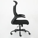 Silla de Oficina Ergonómica con Respaldo Alto y Malla Transpirable - Asiento Cómodo para Escritorio de Computadora para Empleados, Fácil de Limpiar