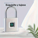 Candado inteligente portátil con huella digital, carga USB, resistente al óxido, solución antirrobo sin llave para equipaje y maletas