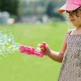 Pistola Ametralladora Lanza Burbujas Juguete Para Niños JMC0583B