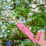 Pistola Ametralladora Lanza Burbujas Juguete Para Niños JMC0583B