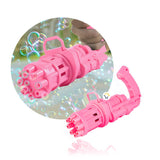 Pistola Ametralladora Lanza Burbujas Juguete Para Niños JMC0583B