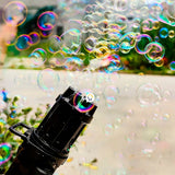 Pistola Ametralladora Lanza Burbujas Juguete Para Niños JMC0583B