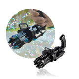 Pistola Ametralladora Lanza Burbujas Juguete Para Niños JMC0583B