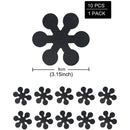 10 Uds pegatinas antideslizantes para bañera, pegatinas antideslizantes en forma de flor para baño, bañera, ducha, suelo, escaleras