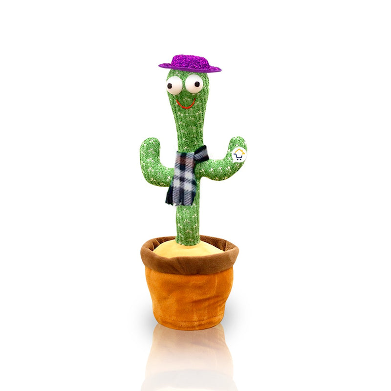 Cactus Bailarín Peluche Parlante Música Juguete Didáctico 343M