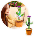Cactus Bailarín Peluche Parlante Música Juguete Didáctico 343M