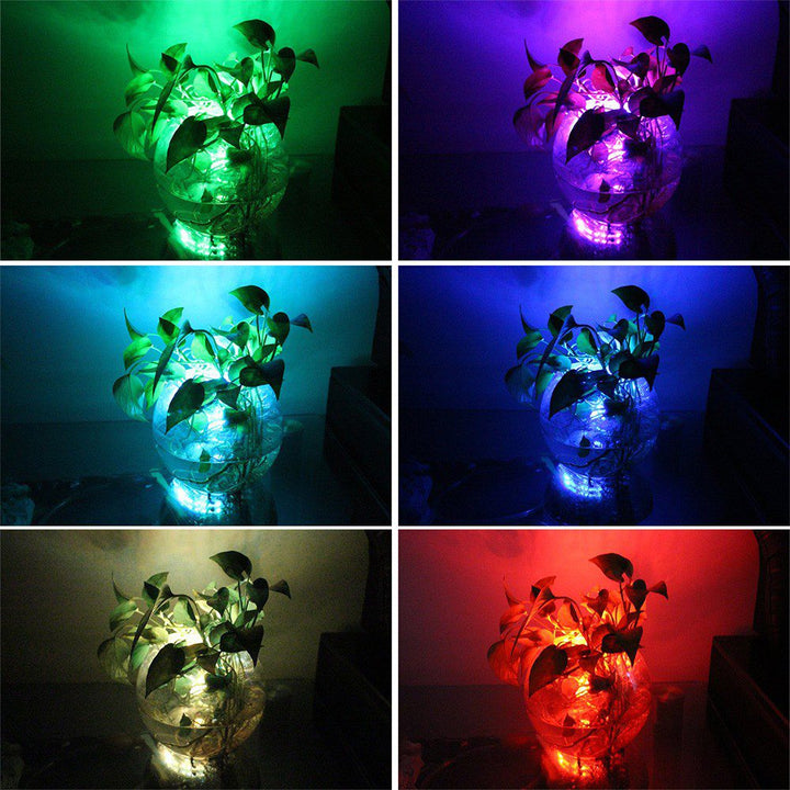 Luz LED Sumergibles Agua Piscinas Control Remoto Luces Multicolor ZTX-015