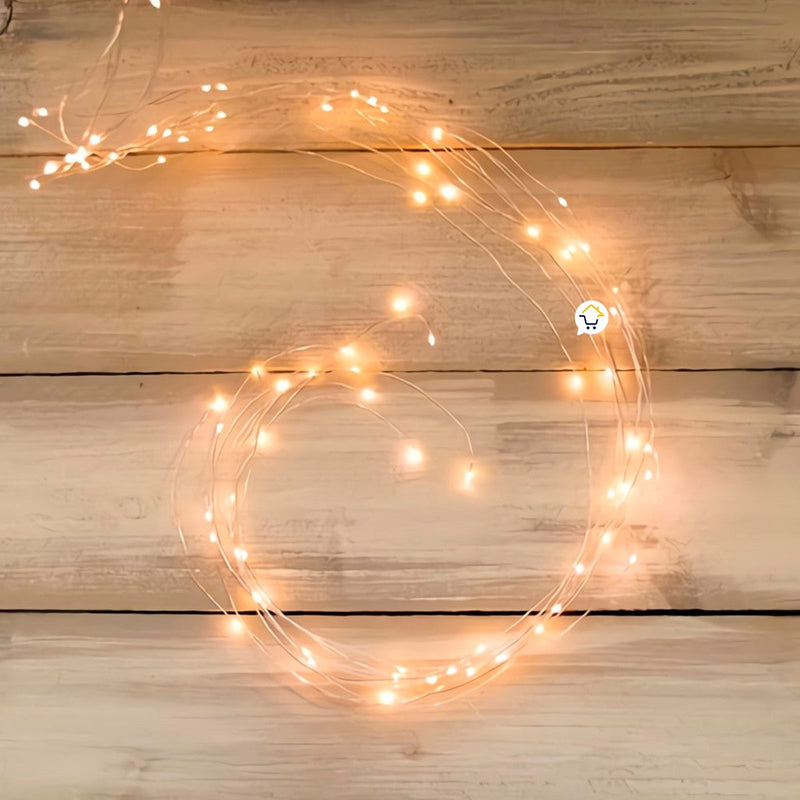 Luz Cascada Micro LED Para Árbol 200 Luces 2 M Ramo Navidad YX200TCA