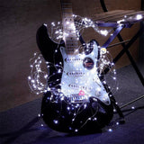 Luz Cascada Micro LED Para Árbol 200 Luces 2 M Ramo Navidad YX200TB