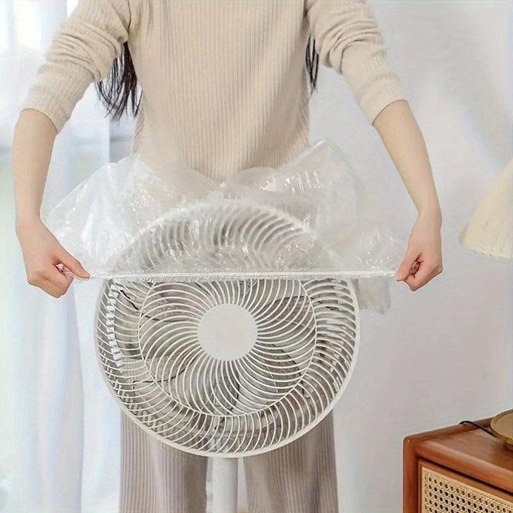 Cubierta de horno microondas de plástico, protección contra el polvo y la humedad, envoltura transparente para calentar alimentos, reutilizable y lavable, con organizador de escritorio para electrodomésticos de cocina