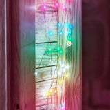 Luz Cascada Micro LED Para Árbol 200 Luces 2 M Ramo Navidad YX200TM