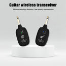 Sistema inalámbrico para guitarra/bajo: transmisor y receptor para guitarra eléctrica, pastillas acústicas e instrumentos de viento, y pastillas para bajo eléctrico | Transmisión de audio Hi-Fi para múltiples dispositivos