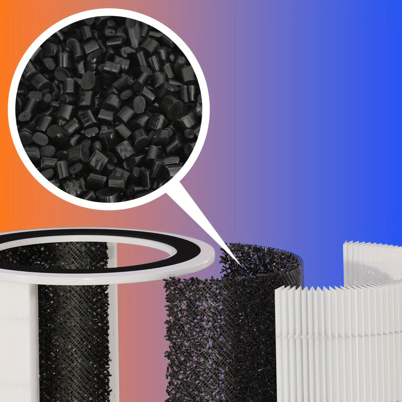 Filtro de Repuesto para Purificador de Aire LEVOIT Core 400s - Absorbente de Toxinas Blanco, Compatible con LEVOIT Core 400s-RF y Modelos de Habitaciones Grandes, 1pc