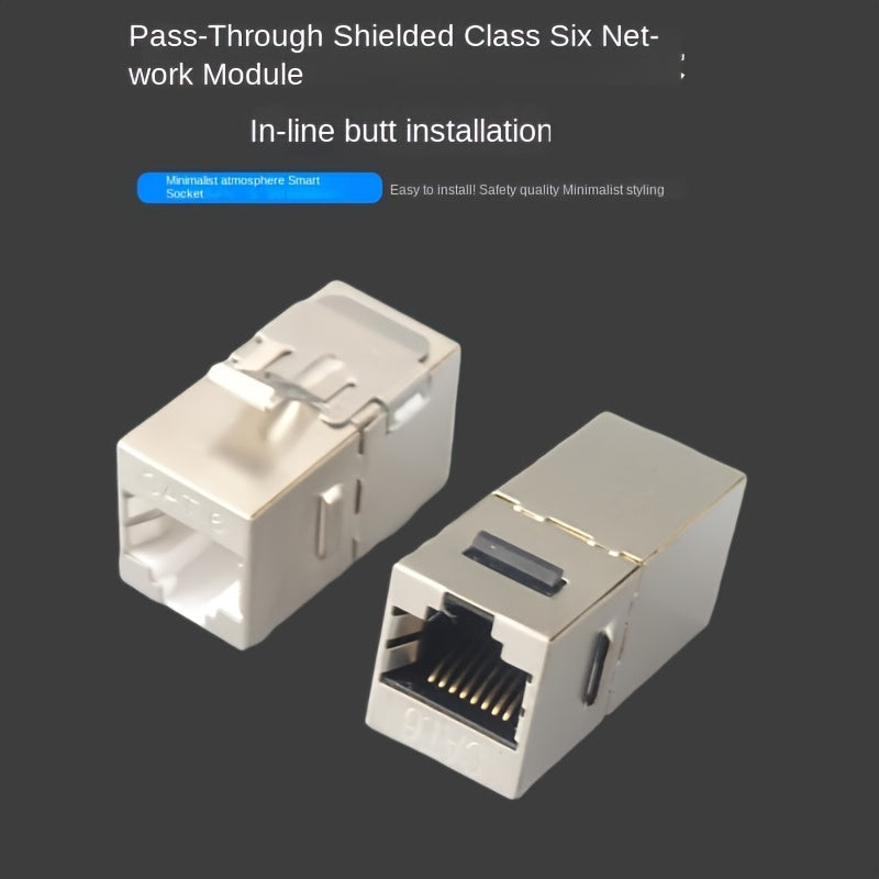 Paquete de 10 Cables Ethernet CAT6 con Conectores RJ45 Blindados - Alta Velocidad 10Gbps, Acoplamiento Pasivo Mútuo, Instalación Fácil en Línea para Redes Domésticas y Profesionales, Mejora del Transferencia de Datos, Adaptador de Red Moderno, Equipo de