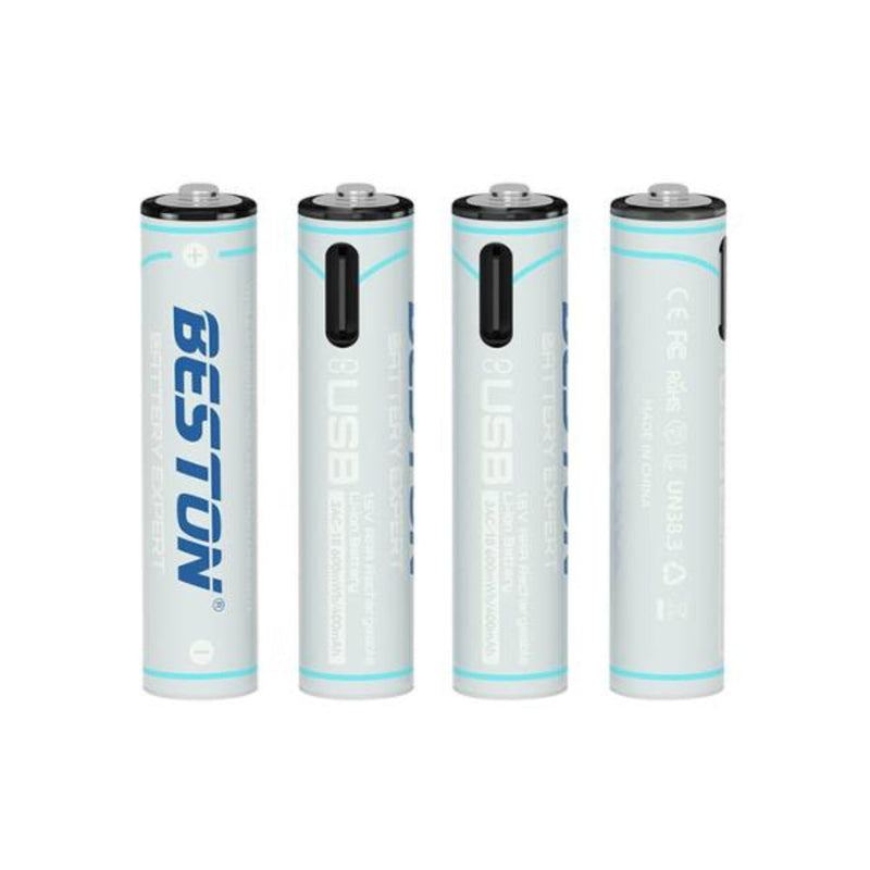 Baterias Recargables USB Beston 2AC-60 AAX4