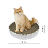 Rascador Para Gatos Catnip Anti Estrés Cartón Corrugado SC2112-217