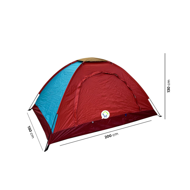 Carpa Camping Armable Semi Impermeable 3 Personas MJ-051