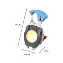 Mini Linterna COB 9 en 1 Recargable Llavero W5147