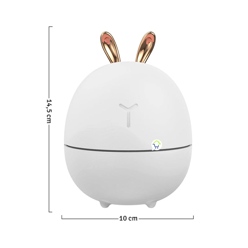Humidificador Aromatizador Difusor Aroma Luz LED QH806
