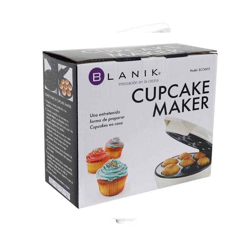 Máquina para Hacer Cupcake Blanik, 7 Moldes para Cupcakes 20121