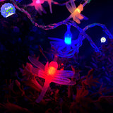 Guirnalda De Libélula 3.6 M Luces Navideñas A0161TM