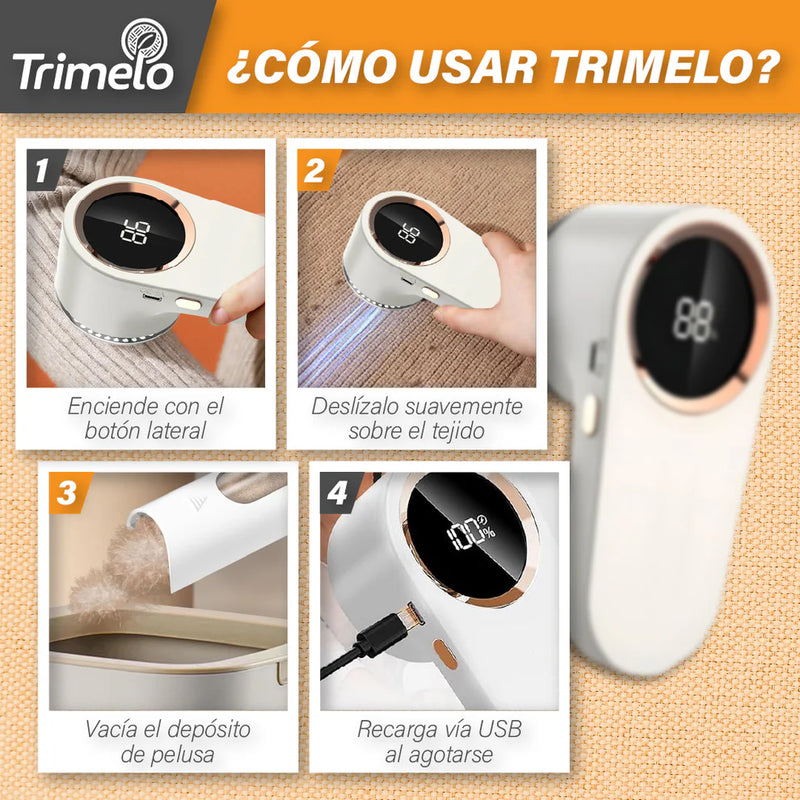 TRIMELO™ - Deja tus Prendas Como Nuevas - Quita pelusas - Motas
