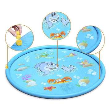 Alfombra Rociador 170cm Inflable Fuente Para Niños 3219SOL001