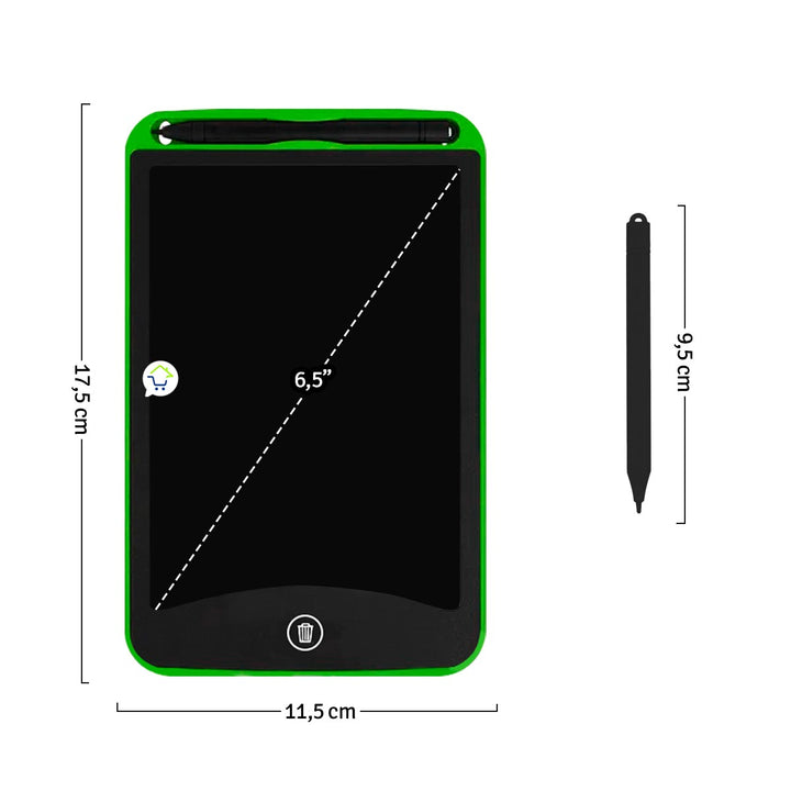 Tableta Mágica Pequeña LCD Digital Dibujo Escritura Niños PEQUEÑA BB6501