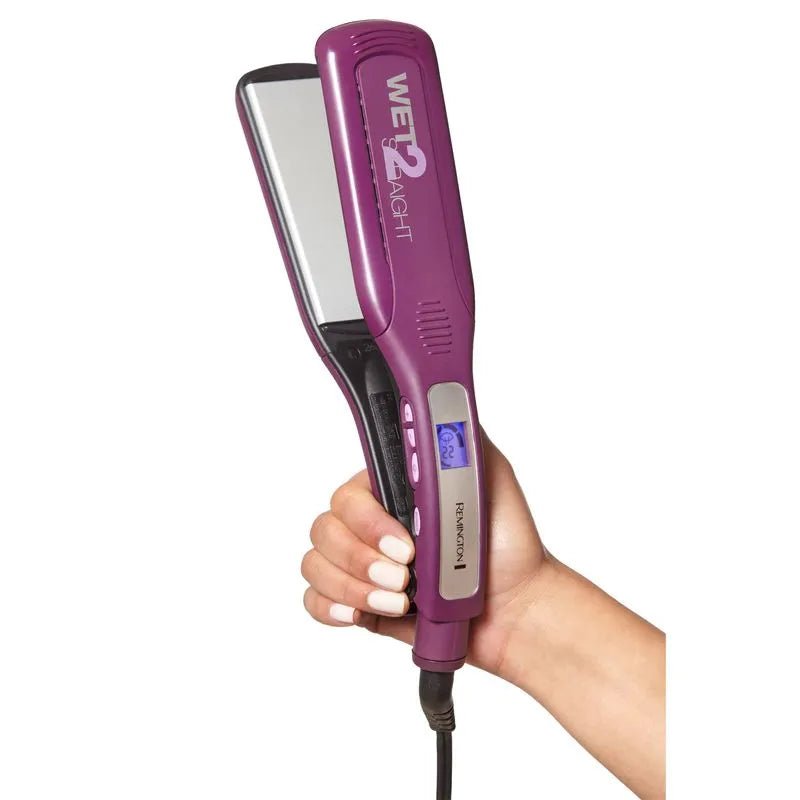 Plancha Alisadora Remington Cabello Húmedo y Seco S8001P
