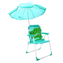 SILLA PLAYERA CON SOMBRILLA PARA NIÑOS ESTAMPADO DE COCODRILO 093-557 MUNBE
