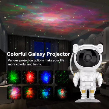 Proyector para astronautas, Luz nocturna, Estrellas Control remoto