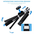 Selfie Stick 04 con Luz con Control Monopod Tripode Fotografia Celular
