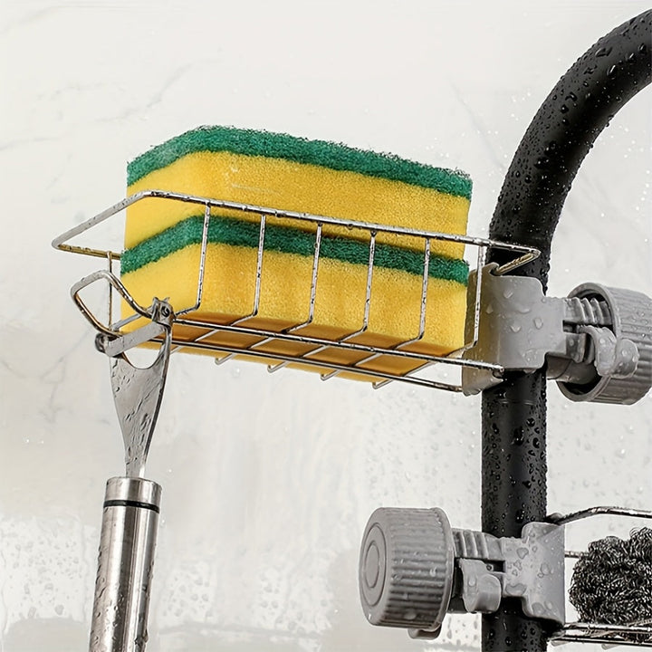 Organizador de Acero Inoxidable para Fregadero para Esponjas