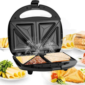 Sandwichera Eléctrica Triangular Doble Haeger